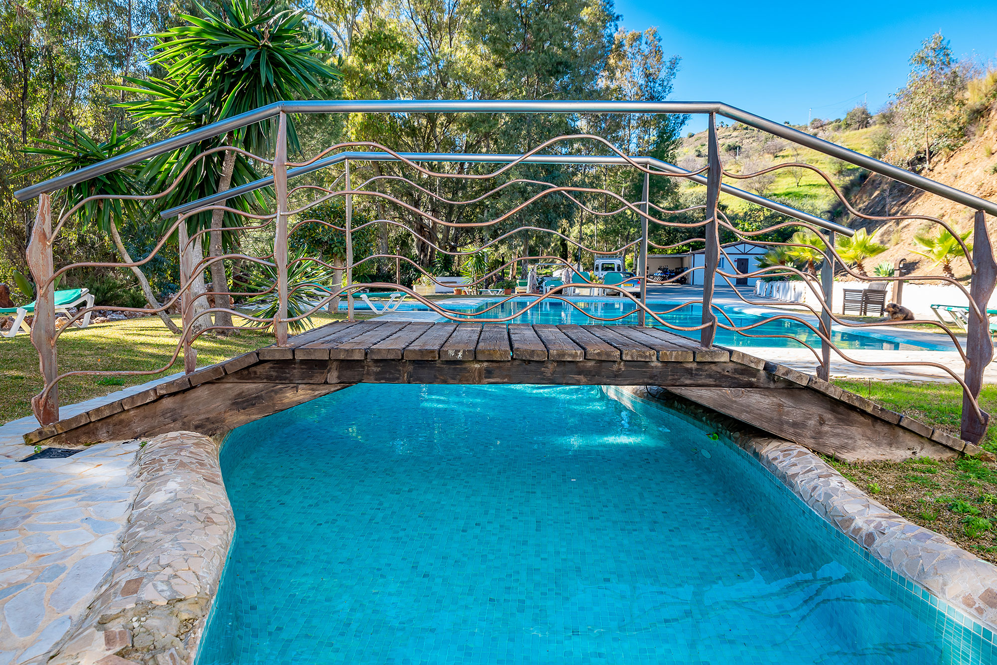ToroTrail Swimming Pool - home of the best off-road motorcycle tours in Spain