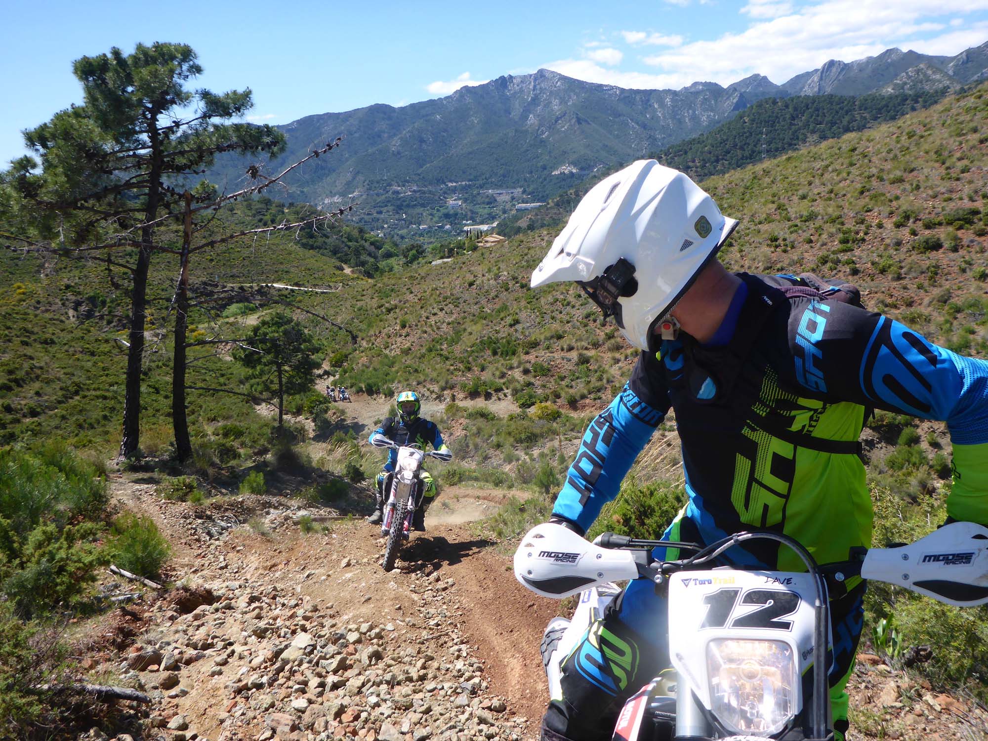 off-road motorcycle tours in Spain. Dirt Bike Holidays in Malaga
